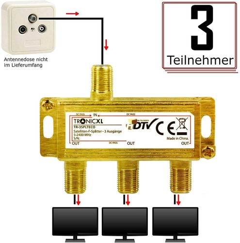 Fach iec gold sat - 3-fach,