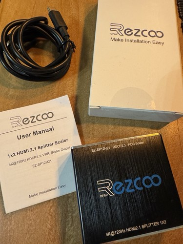 Ezcoo hdmi splitter 1x2 - ezcoo,
