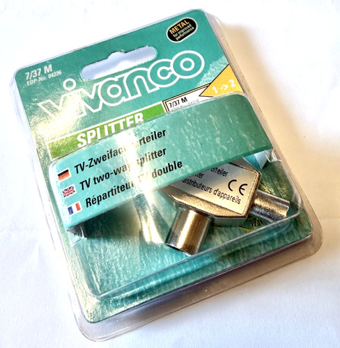 Splitter von vivanco aus - tv-splitter,