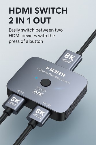 Hdmi switch 60hz - 8k, in