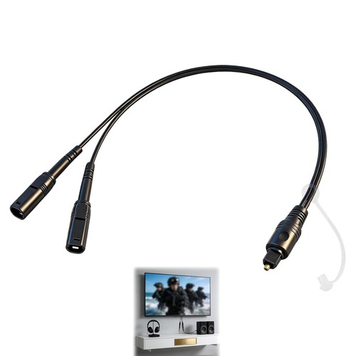 Optischer toslink splitter - toslink, 1