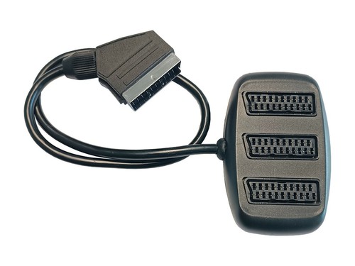 Scart verteiler fach - scart, 3